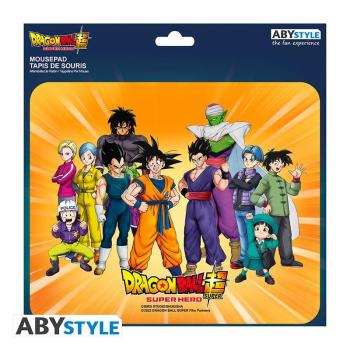 DRAGON BALL HERO - Flexibles Mauspad "Gruppe"  Durchsuchen Sie das Web mit Goku und all seinen Freunden dank dieses Dragon Ball Super Hero Mousepad!